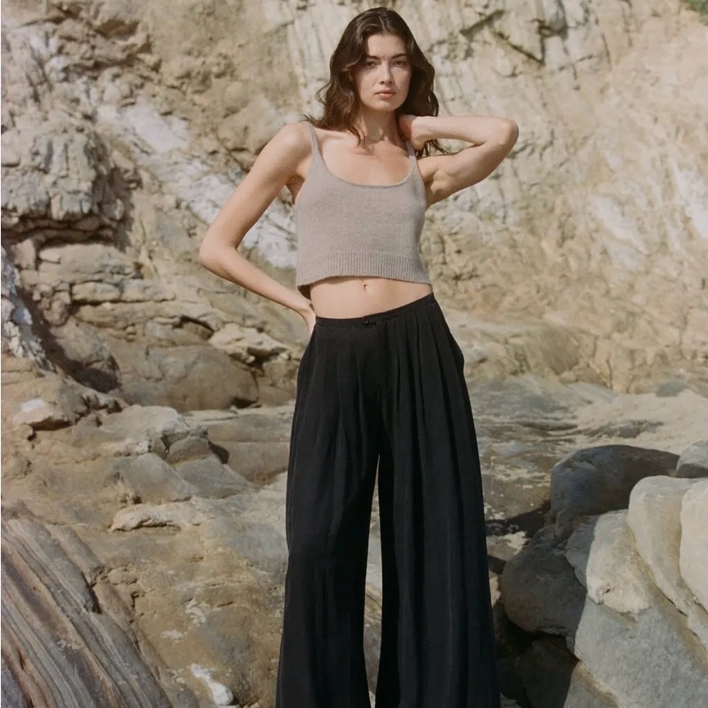 Cashmere tank top